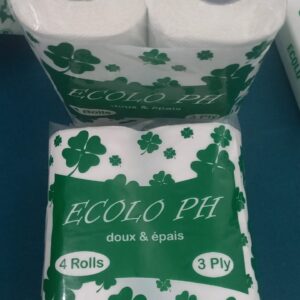ECOLO PH Doux et Epais 60 gros rouleaux de 100g / rouleau / colis